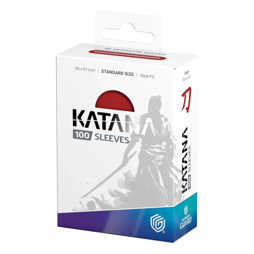 Ultimate Guard Katana Sleeves Standard Size 66 x 91 mm (100 Sleeves) - Rising Sun